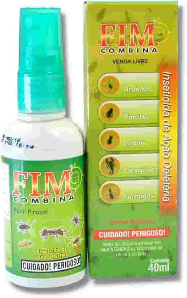 Veneno Cupim Madeira Formiga Barata Traça Fim Combina 40ml