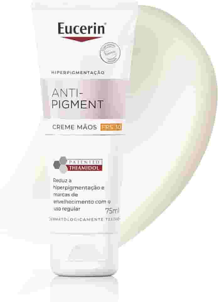 EUCERIN Creme de Mãos Clareador de Manchas 75ml, Anti-Pigment, Antimanchas, Thiamidol