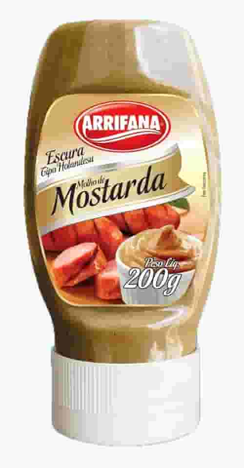 Arrifana Molho De Mostarda Escura 200 G