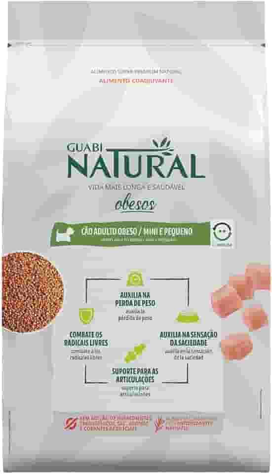 Guabi Natural Ração Cães Obesos Mini E Pequeno 10 1Kg