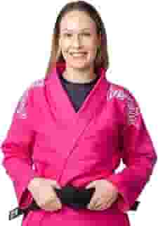 Kimono Jiu Jitsu Rosa Pink Adulto Tamanho F1