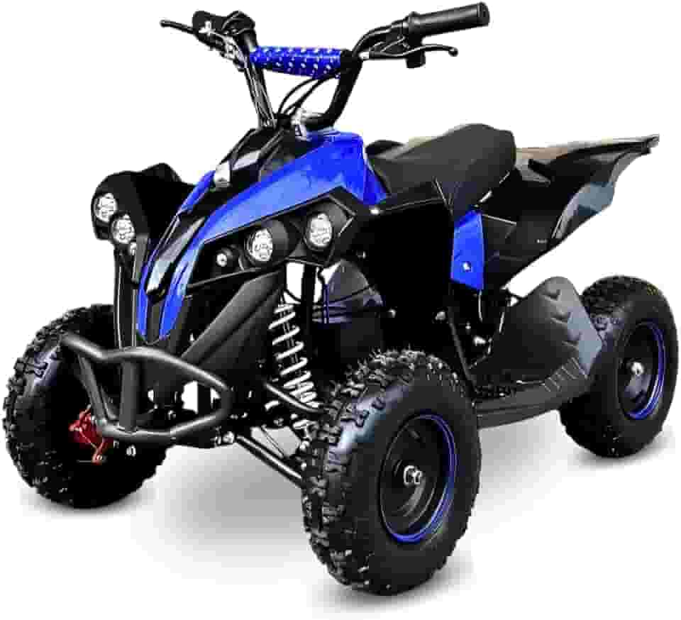 Mini Quadriciclo a Gasolina para crianças - 49cc 0km C/Nota Fiscal - DSR (Azul)