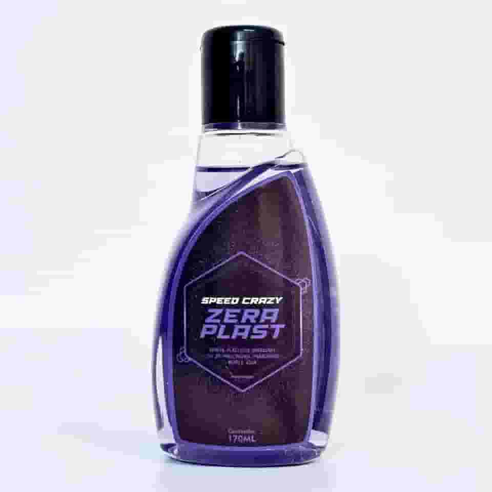 Revitalizador de Plásticos Externos Zeraplast Não Sai Com Água Restaurador 170ml Speed Crazy