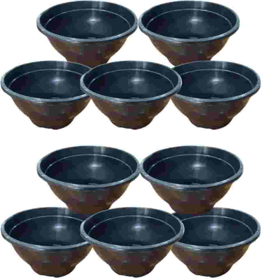 Kit 10 Vasos Cuia 18 Para Plantas E Orquídeas Novos