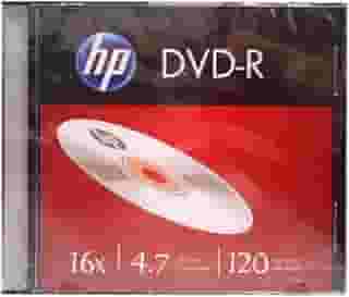 Dvd-R Hp Gravável Slim, Cis, 46.3021, Prata