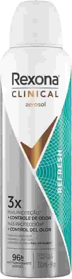 Rexona Clinical Aerossol Refresh 96H 150Ml