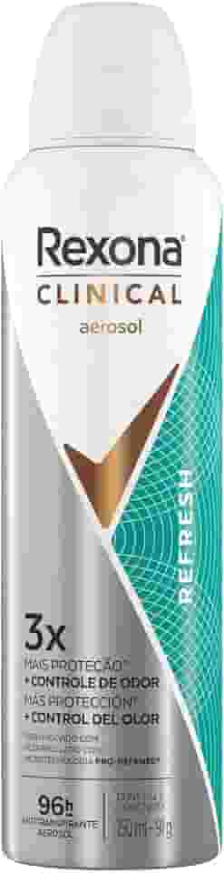 Rexona Clinical Aerossol Refresh 96H 150Ml
