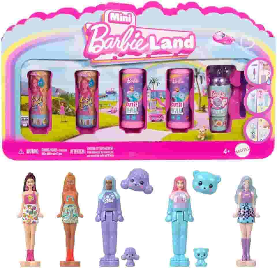 Barbie Mini BarbieLand Boneca Pacote Mini Reveal para crianças a partir de 4 anos