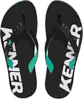 Sandália Kenner Red Preto/verde Esmeralda Dnn-03-39