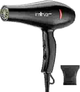 Secador de Cabelo Profissional 127V/220V 1500W Silencioso Íon Anti-Frizz lónico com Difusor Pequeno Portátil para Viagens (220V/1500W)