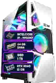 PC Gamer DreamComputers i9 11900k, 64GB RAM, SSD 1 TB, RTX 3060 12GB,WATER COOLER 240MM,FONTE 700W 80 PLUS