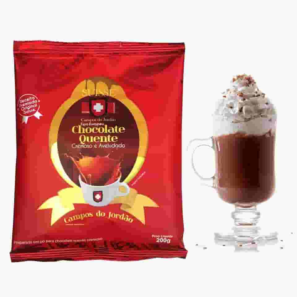 Chocolate Quente Cremoso tipo Europeu 200g - Suisse Chocolat