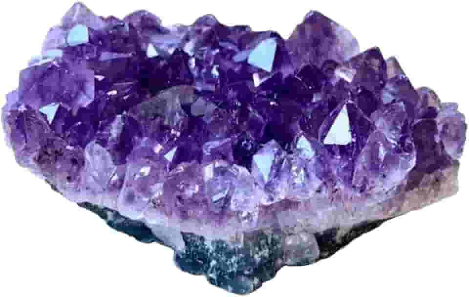 Mini Drusa de Ametista Natural Bruta | Pedra de Proteção e Paz | Ideal para Meditação, Harmonização de Ambientes e Energização | Cristal Purificador para Bem-Estar e Equilíbrio Energético