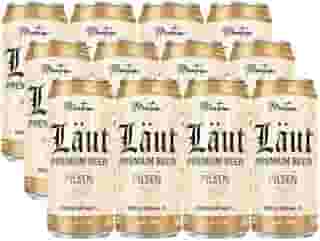Pack 12un Cerveja Läut Montesa Pilsen Puro Malte Lata 473ml