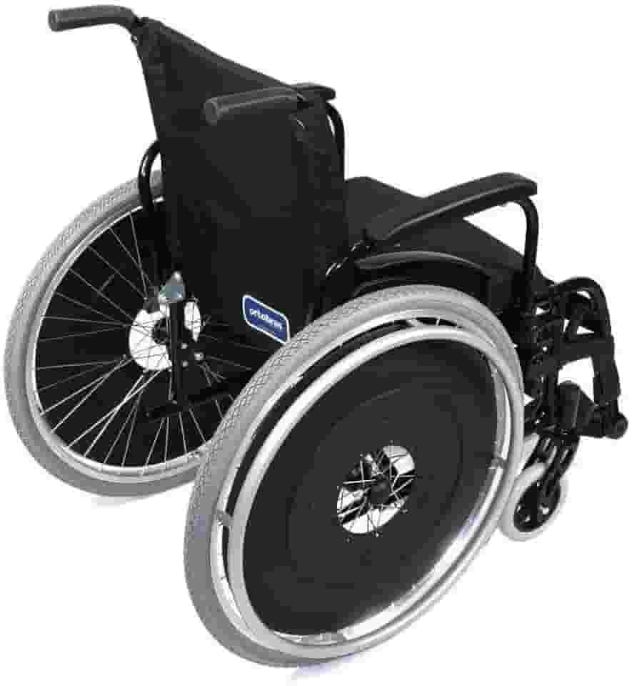 CADEIRA DE RODAS AVD ALUMÍNIO AVD 44 CM PRATA - ORTOBRAS