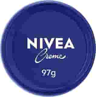 NIVEA Creme Hidratante Lata 97g - Hidratação completa para rosto, corpo e mãos.