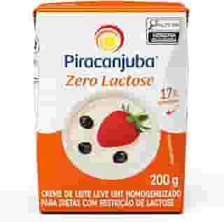 Piracanjuba Creme De Leite Zero Lactose 200G