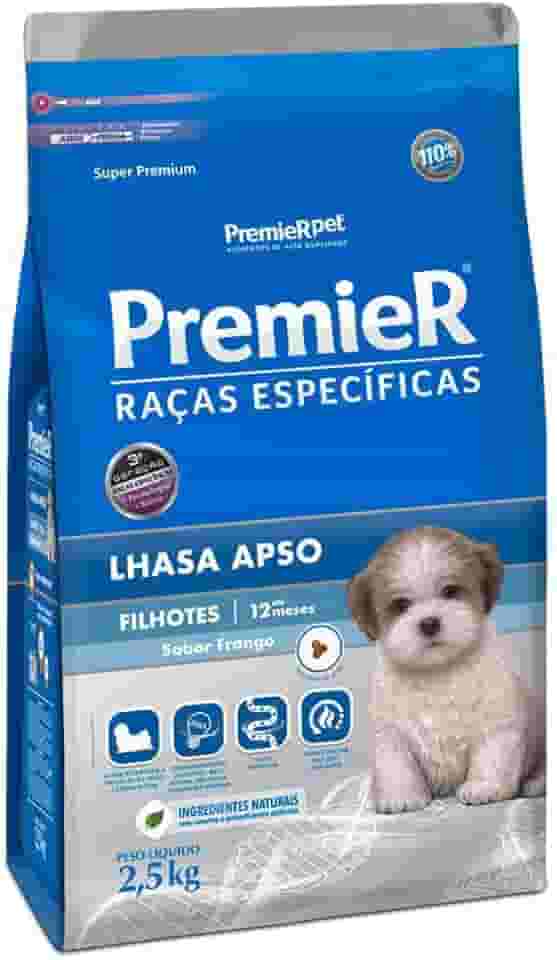 Ração Premier Lhasa Apso Filhote Raças Específicas para Cães 2,5 kg