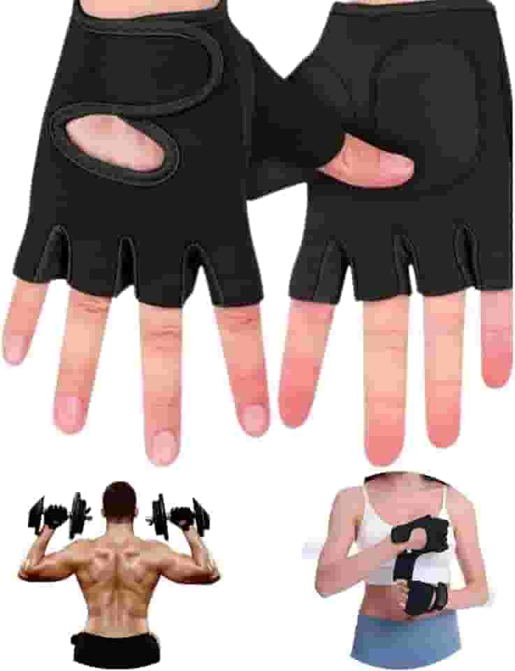 Luva Academia Esporte Treino Musculação Exercícios Neoprene Ajustável Unissex