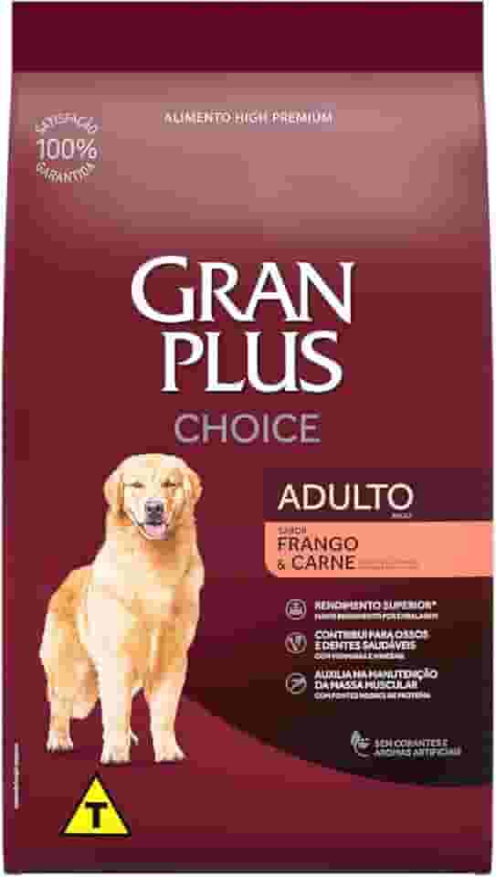 GranPlus Affinity - Choice Cães Adultos Frango Carne, Ração Guabi, 15kg