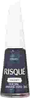 Esmalte Azul Risqué Hoje Sim, Amanhã Talvez Metálico 8ml