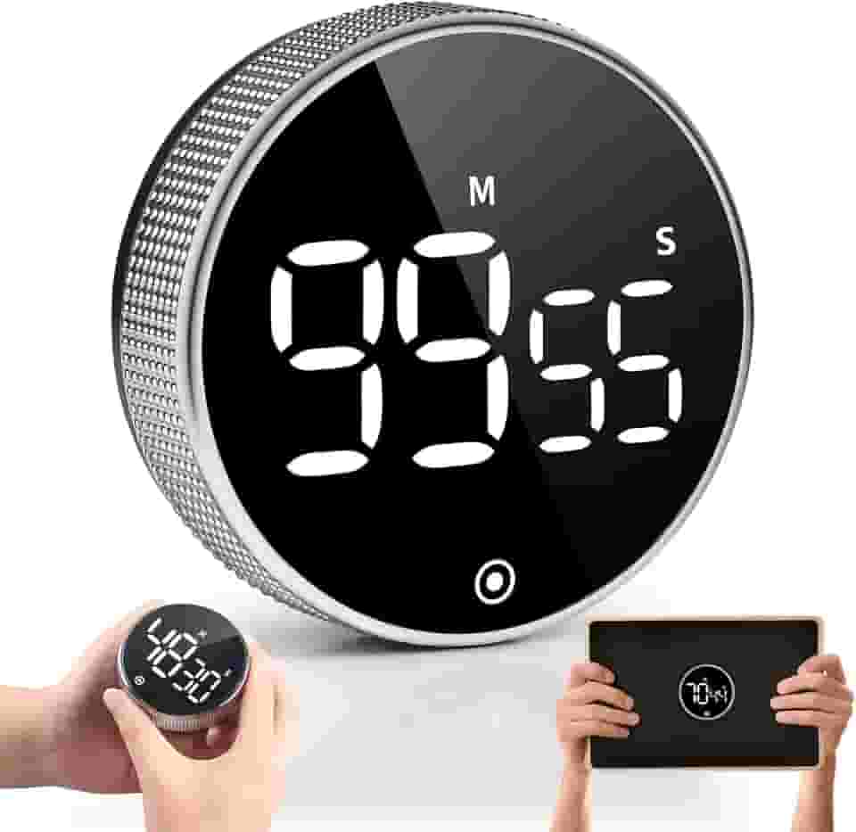 Timer Digital Temporizador Cronômetro Cozinha Relógio Imã