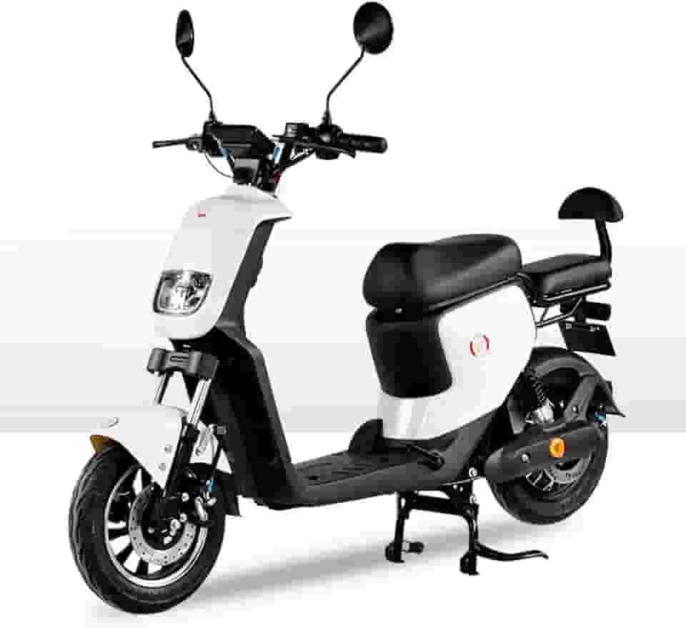 Scooter Elétrico, Patinete Elétrico Dobrável Velocidade Máxima 25 Mph, Alcance de 80 Km para Adultos, Scooter Portátil Dobrável para Adultos com Sistema de Freio Duplo e Aplicativo