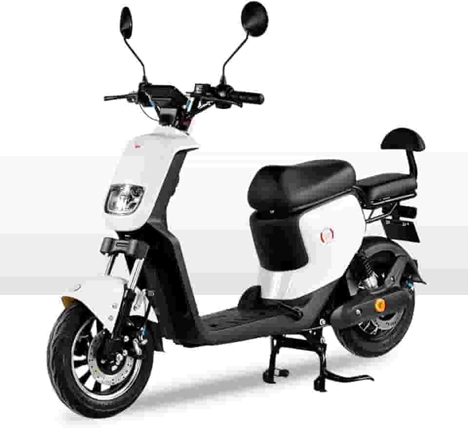 Scooter Elétrico, Patinete Elétrico Dobrável Velocidade Máxima 25 Mph, Alcance de 80 Km para Adultos, Scooter Portátil Dobrável para Adultos com Sistema de Freio Duplo e Aplicativo