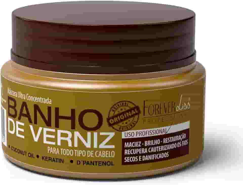 Mini Máscara Banho de Verniz Forever Liss 40g