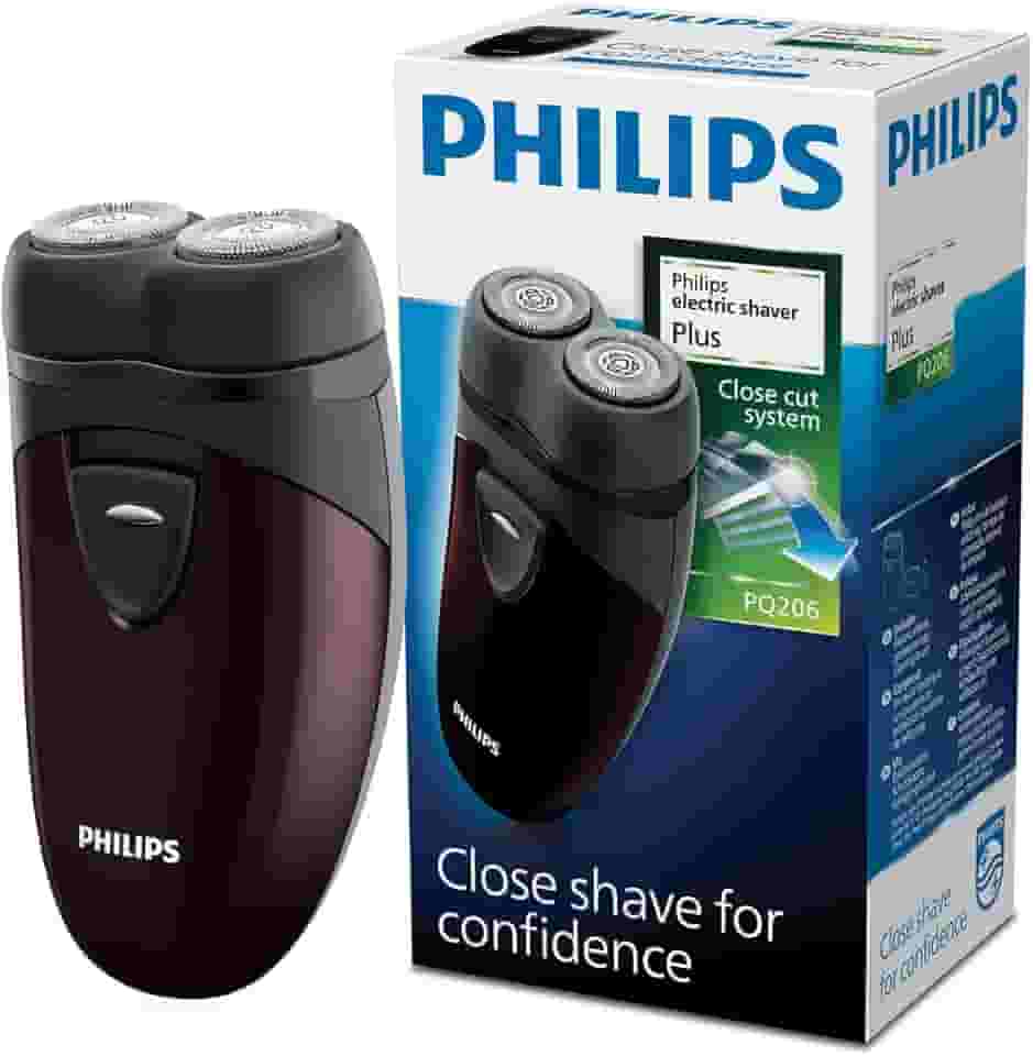 Philips PQ206 Barbeador elétrico Alimentado por bateria Conveniente para transportar/GENUÍNO