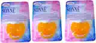 Sonne Kit C/3 Chupetas Premium Soft Recém Nascido T1(0 A 6 Meses) 100% Silicone Âmbar