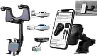 Suporte Veicular para Celular – Ventosa Ultra Forte, Rotação 360° e Antivibração, Ideal para Uber, Waze e GPS