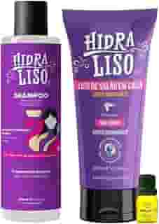 Selagem HidraLiso Progressiva Orgânica 200 Shamapoo 250 Ml