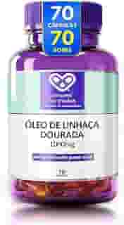 Oleo De Linhaça Dourada 1000mg | 70 Cápsulas