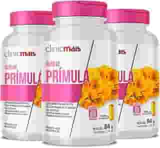 Kit 3 Óleo de prímula 1000mg Chá mais 60 cápsulas