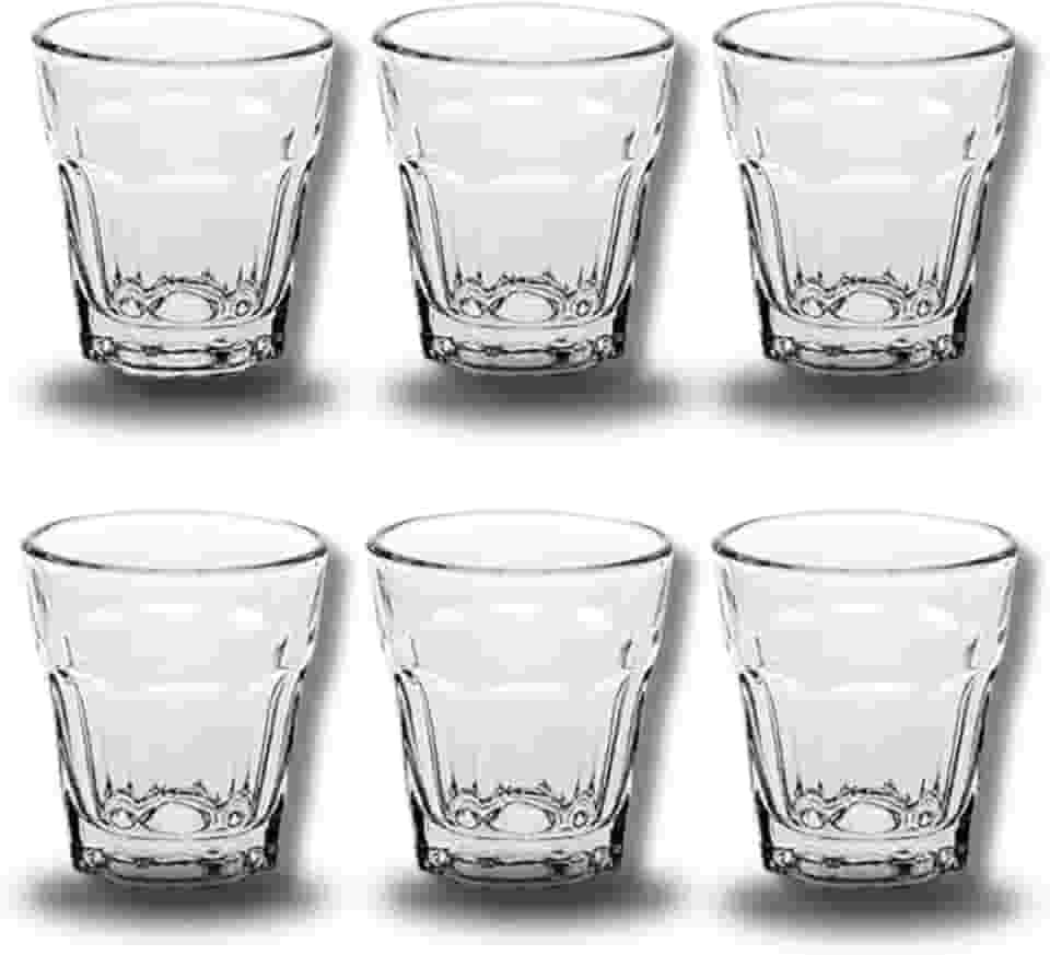 Kit 6 Copos de Dose 40ml Bourbon - Ideal para Shot de Tequila e Bebidas Destiladas
