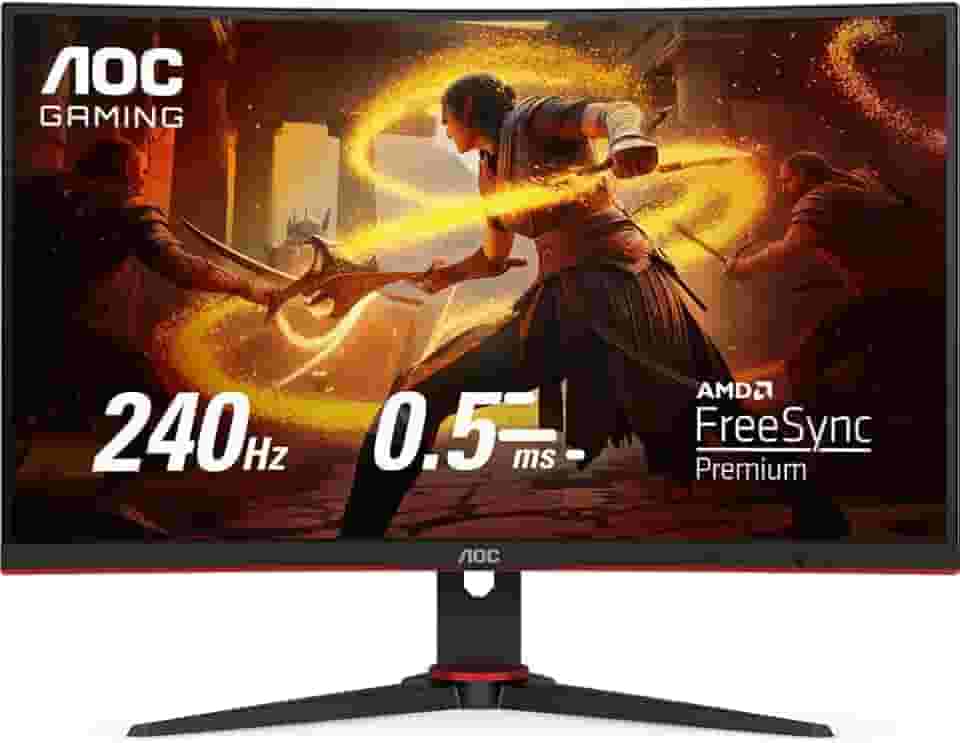 Monitor Gamer AOC LEGEND 27 240Hz 0,5ms, Preta/Vermelho, MEDIO, C27G2ZE