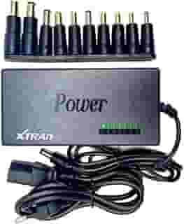 Carregador Universal para Notebook 8 Pinos 120W Entrada Bivolt Automática