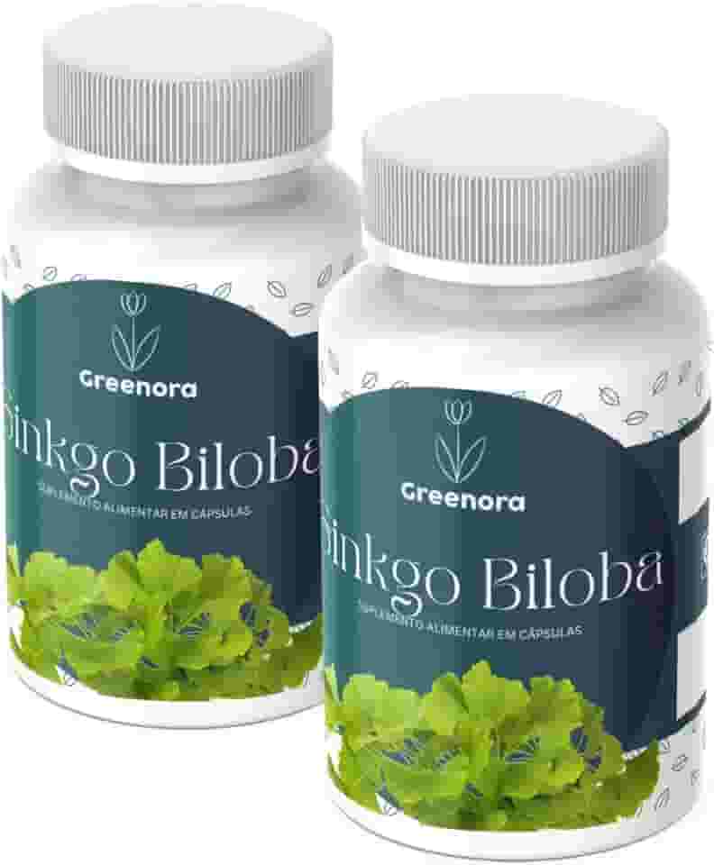 Gincko Biloba 60 Cápsulas Greenora (Kit 2)
