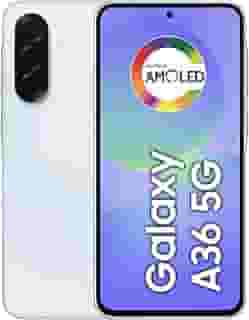 Celular Samsung Galaxy A36 5G 256GB, 8GB RAM, Recursos AI (Branco)