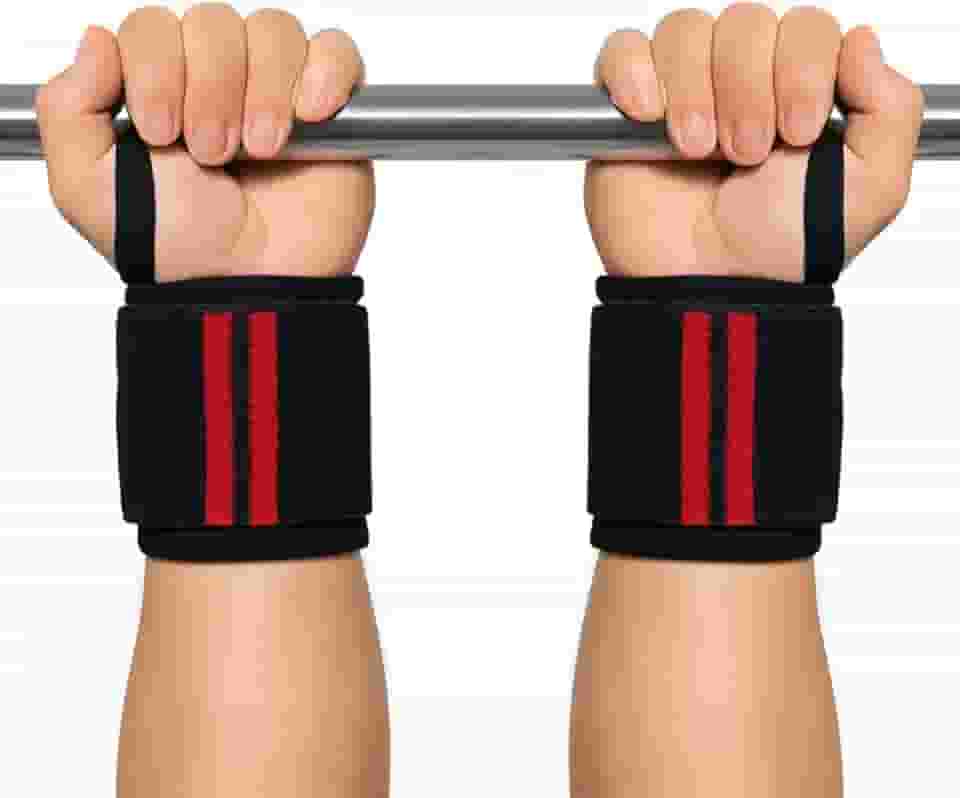 Protetor De Punho Profissional Academia Crossfit Munhequeira Pulso Par com Costura Reforçada