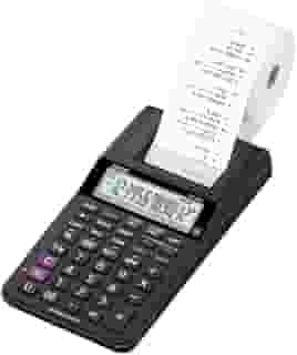 Calculadora com Impressora, 12 Dígitos Casio, Preta