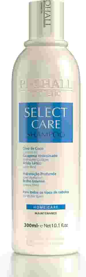 Prohall Shampoo Pós Progressiva Select Care 300ml - Sem Sal, Prolonga Efeito Liso, Cabelo Sedoso e com Brilho, Cheiro de Salão