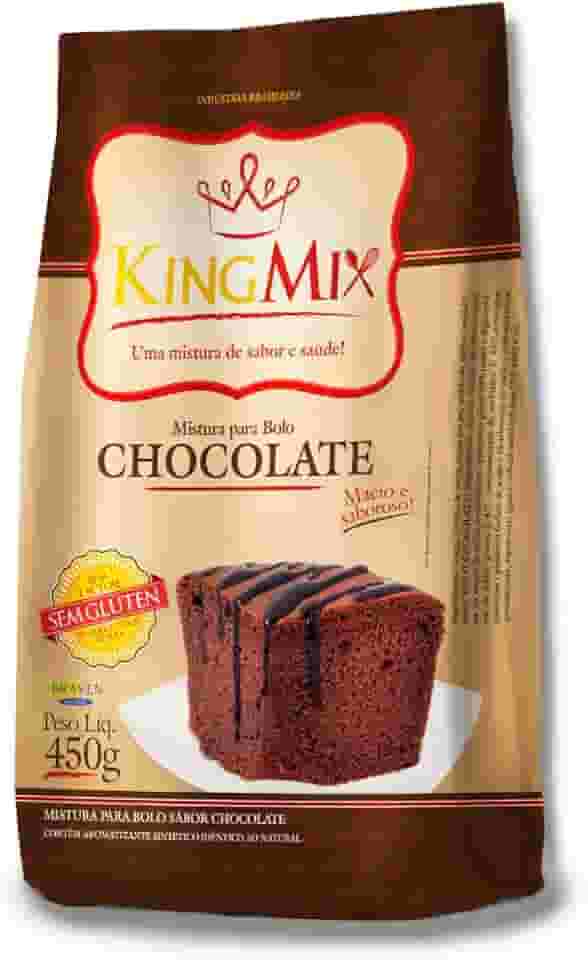 King Mix Bolo de Chocolate sem Glúten, pequeno