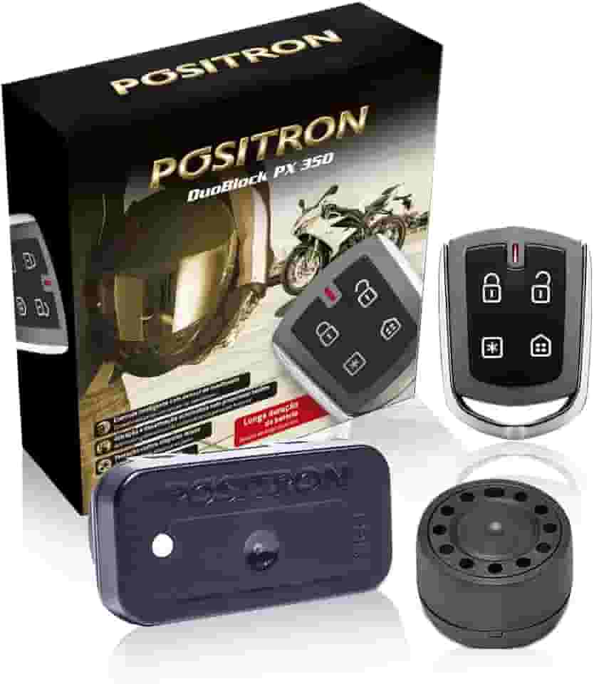 Alarme Para Motos Universal Positron Duoblock Px G8 350 Com Presença, Px G8 350 12874000