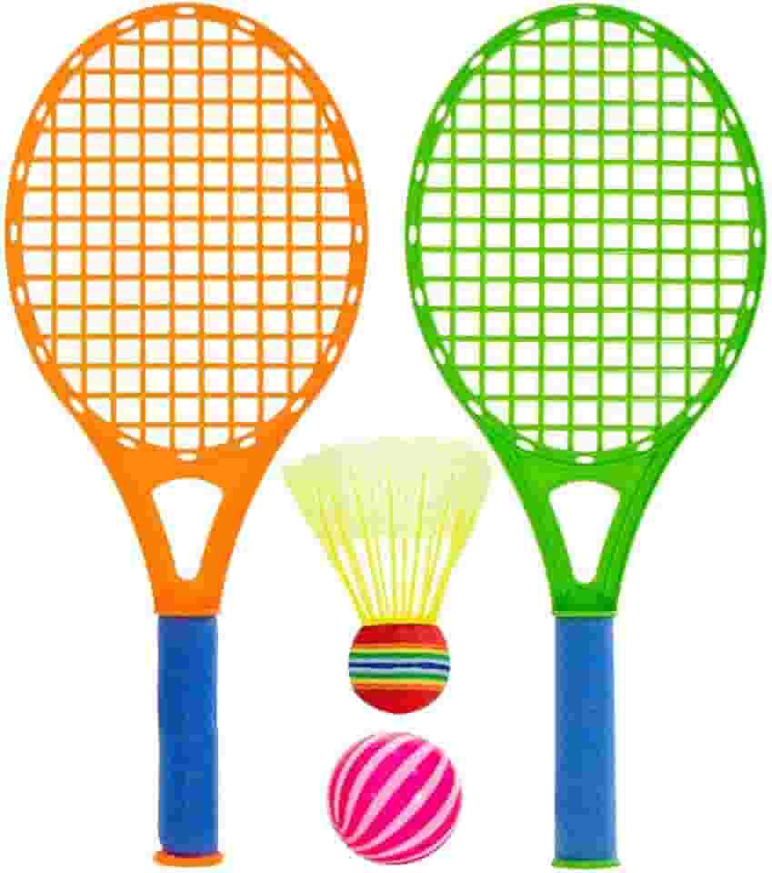 Jogo de Peteca com Raquetes tipo Badminton