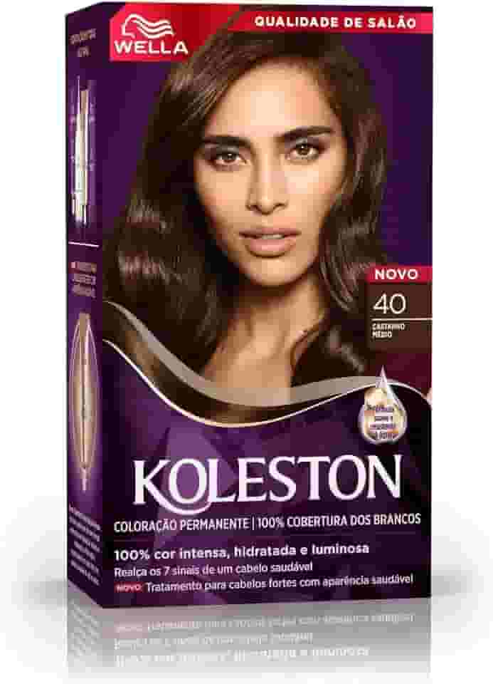Tintura Koleston 40 Castanho Médio