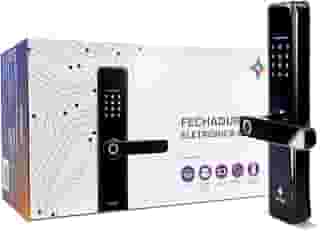 EKAZA Fechadura Digital Biométrica Inteligente com Senha, de Embutir, Uso Interno, Wi-fi PRO – T229