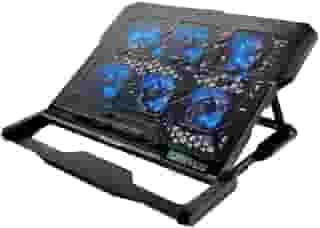 Cooler para Notebook com 6 Fans Led Azul Hexa Cooler - AC282
