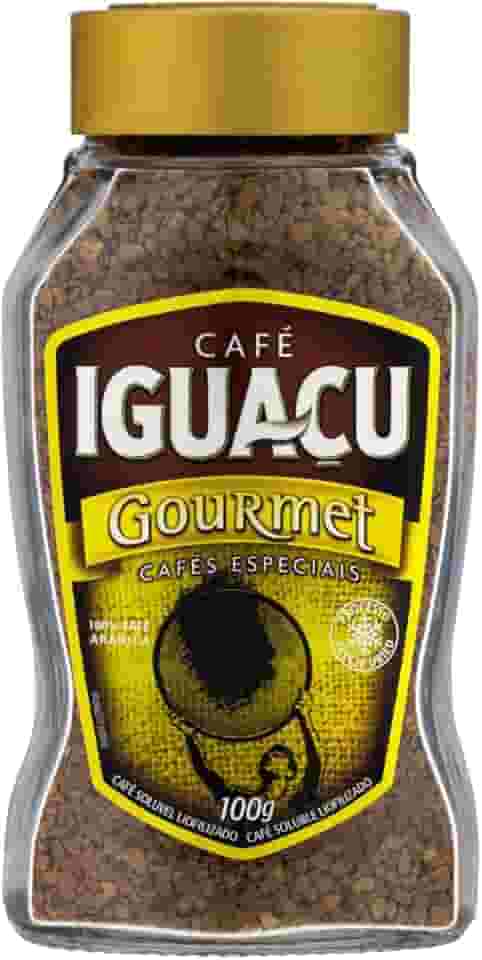 Café Solúvel Liofilizado Iguaçu Gourmet Vidro 100g